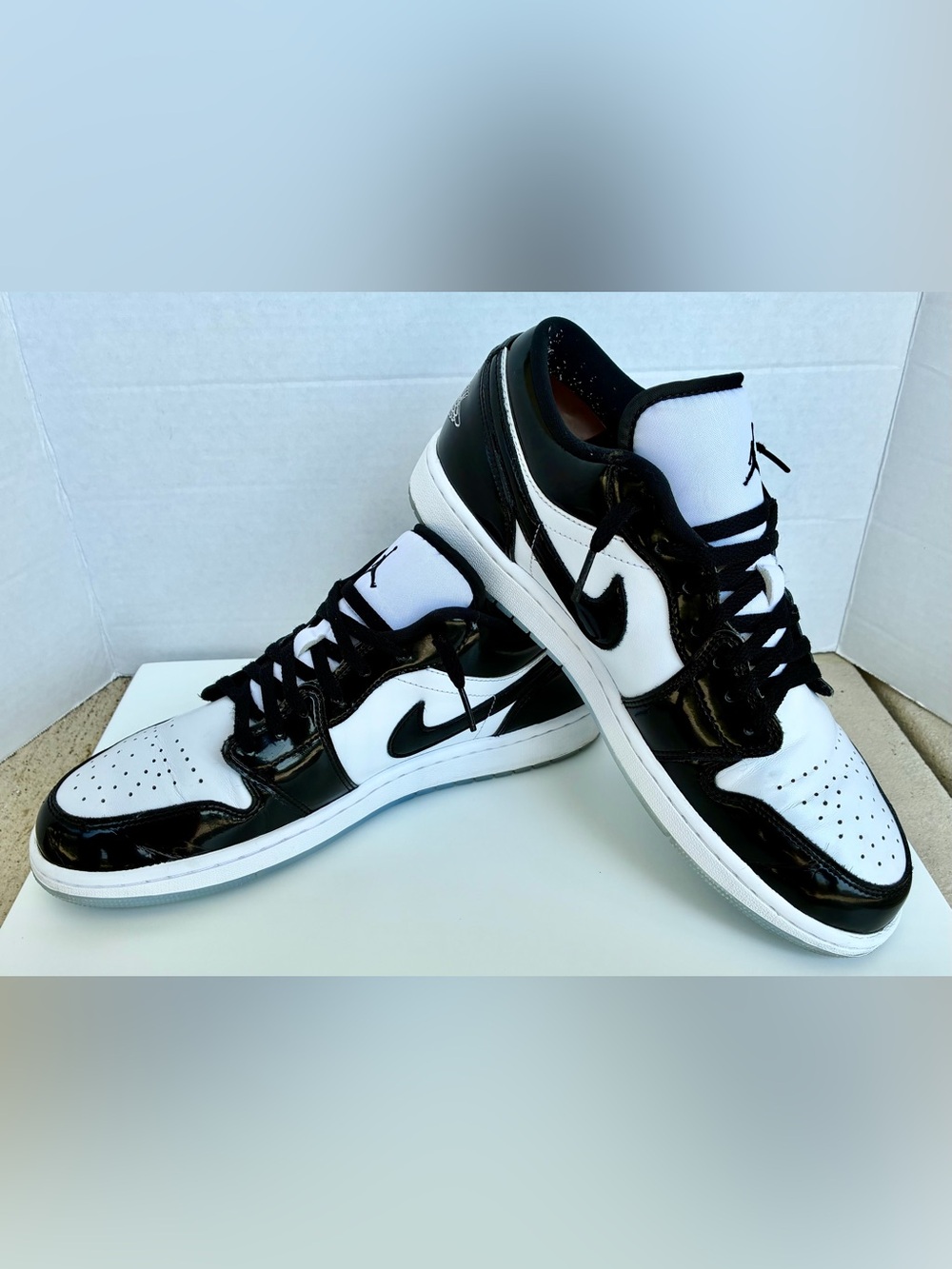 Jordan 1 Low SE Concord- Men's 10.5 - Black/White - DV1309-100 - Pre Owned/Clean